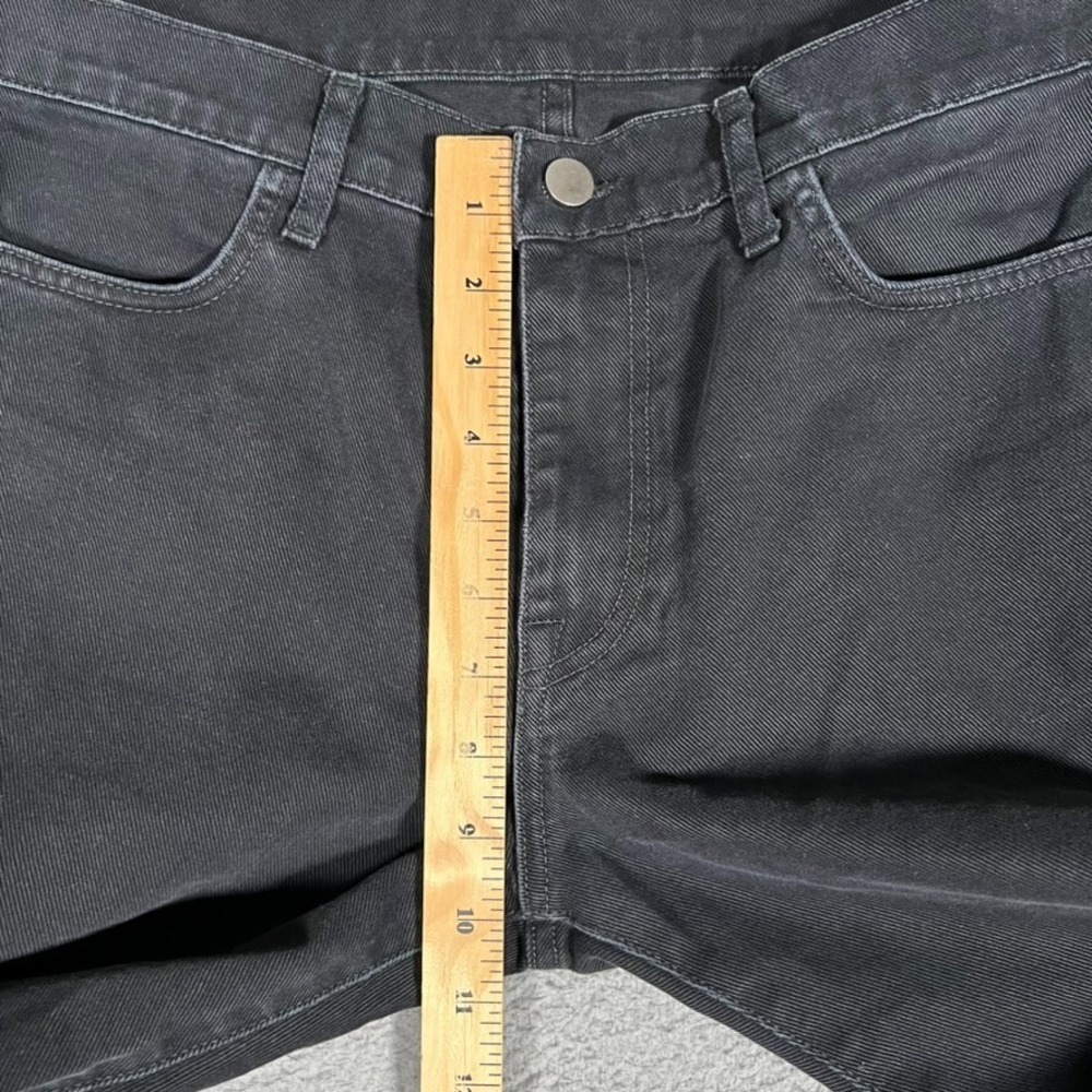 424 on Fairfax Jeans Mens 32x27 Black Slim Straight‎ Denim Casual Preppy Cotton - Picture 6 of 12